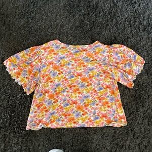 Floral Crop top